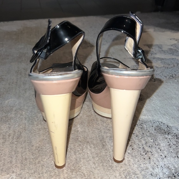Christian Louboutin Patent Leather Slingbacks - Picture 3 of 5